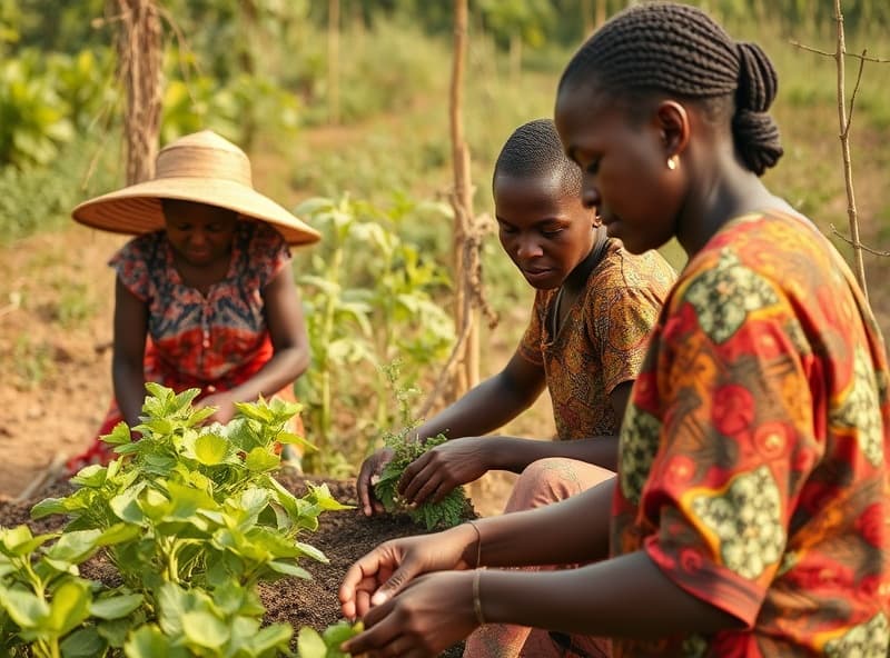 Projet d'agriculture durable à Malanje